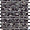 Msi Midnight Pearl SAMPLE Glass Metal And Stone Mesh-Mounted Mosaic Wall Tile ZOR-MD-0425-SAM